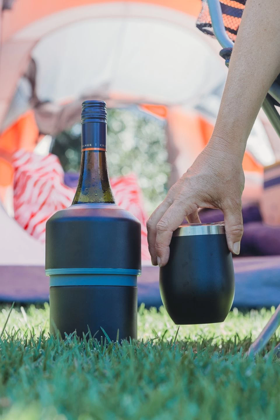 Black Wine Cooler 6 Black Wine Cooler - Image 4