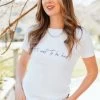 Its Cool To Be Kind White Organic Cotton Tee 2 Its Cool To Be Kind White Organic Cotton Tee -Fashion Clothing Store Cooltobekindwhitetop