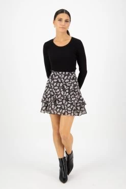 Rowan Cherry Blossom Asymmetric Ruffle Mini Skirt -Fashion Clothing Store D488E501 342E 4E97 9391 9AF98A3DC1D1 1 201 a