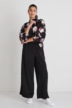 Embrace Pink Vintage Floral Shirred Neck Top 11 Embrace Pink Vintage Floral Shirred Neck Top -Fashion Clothing Store D5BA465A 81DB 4431 A339 E5E324540F3F 1 105 c