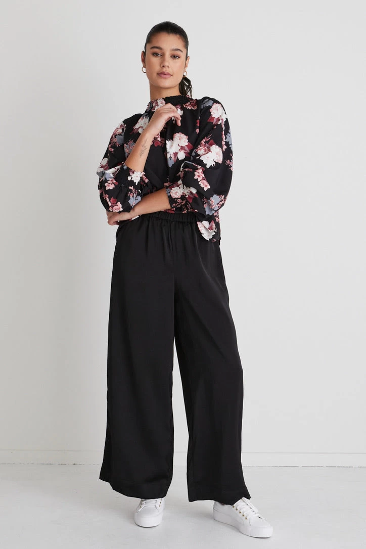 Embrace Pink Vintage Floral Shirred Neck Top 6 Embrace Pink Vintage Floral Shirred Neck Top - Image 4