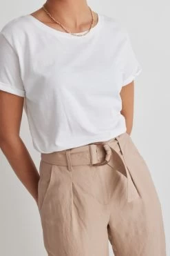 Journey Mocha Linen Belted Pleat Front Tapered Leg Pant 10 Journey Mocha Linen Belted Pleat Front Tapered Leg Pant -Fashion Clothing Store D947A567 DC4E 4584 B9B9 626EE217BDB5 1 201 a
