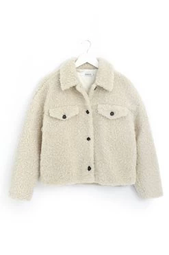 Seattle Oat Textured Teddy Jacket -Fashion Clothing Store DA96BC70 4266 4CD1 BF88 5BC7921B7DE6 1 105 c