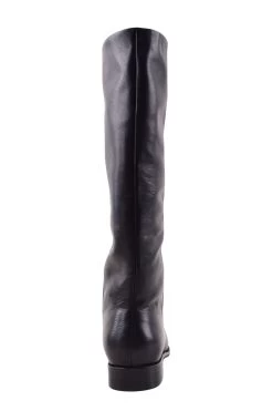 Dolton High Knee Black Leather Boots 8 Dolton High Knee Black Leather Boots -Fashion Clothing Store DOLTONBOOTBLACKLEATHERB