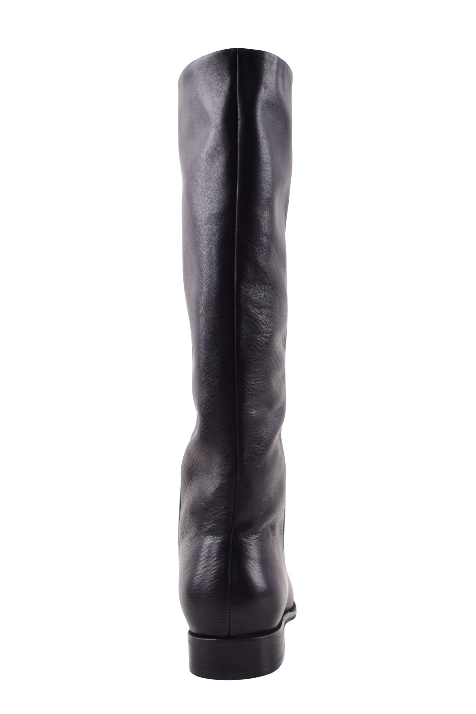 Dolton High Knee Black Leather Boots 5 Dolton High Knee Black Leather Boots - Image 3