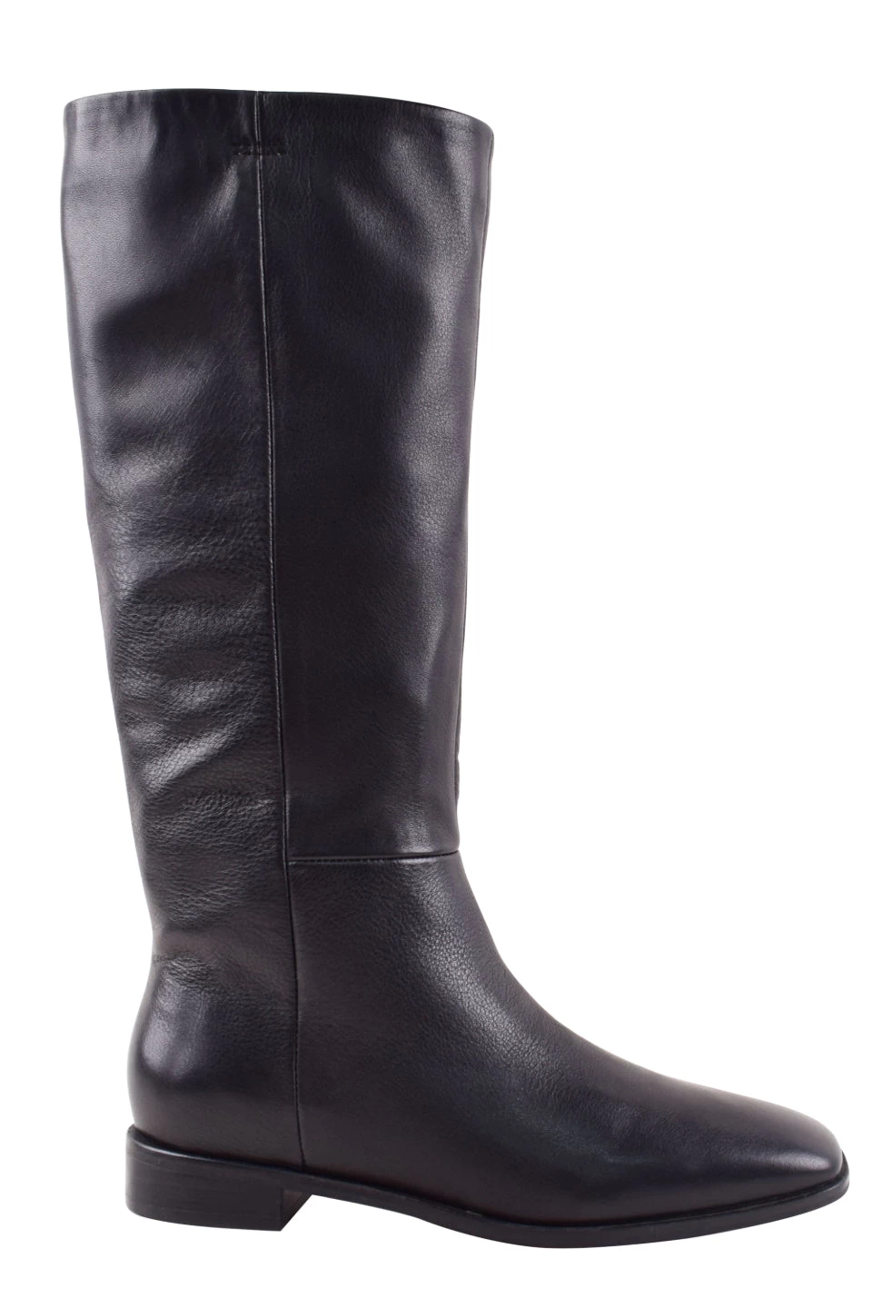 Dolton High Knee Black Leather Boots 3 Dolton High Knee Black Leather Boots