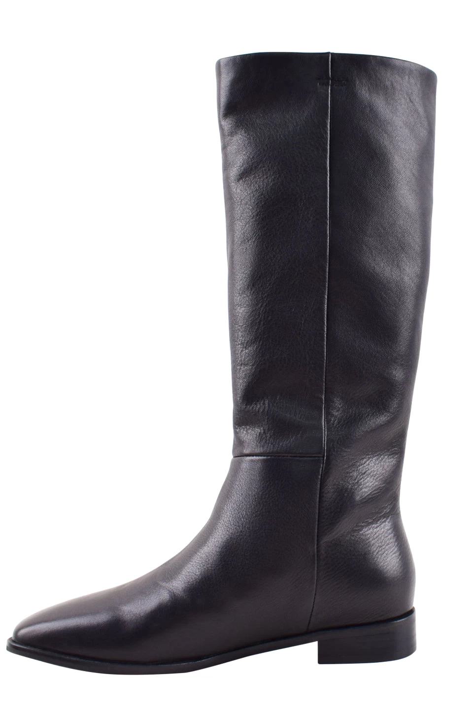 Dolton High Knee Black Leather Boots 6 Dolton High Knee Black Leather Boots - Image 4