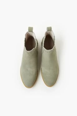 Delilah Sage Suede Leather Ankle Boot 7 Delilah Sage Suede Leather Ankle Boot -Fashion Clothing Store Delilah Sage Suede 2 1194x1493 1