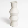Divoc Large White Vase 18x40cm 1 Divoc Large White Vase 18x40cm -Fashion Clothing Store DivocsLargeWhiteVase18x40cm