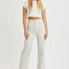 ABRAND JEANS A 94 High & Wide White Sand Jean 1 ABRAND JEANS A 94 High & Wide White Sand Jean -Fashion Clothing Store Ecomm Q223 A32J04 496