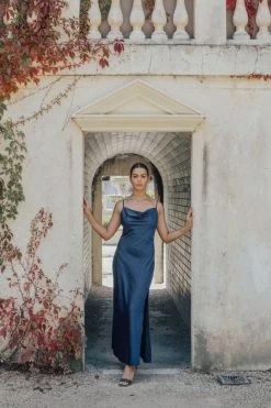 Show Stopper Navy Satin Strappy Midi Dress 11 Show Stopper Navy Satin Strappy Midi Dress -Fashion Clothing Store F899D091 0A4B 4FD8 9092 54503B432C3B 1 105 c