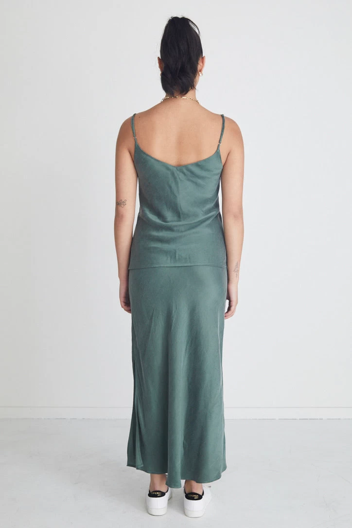 Scorpio Ocean Cupro Bias Midi Skirt 7 Scorpio Ocean Cupro Bias Midi Skirt - Image 5