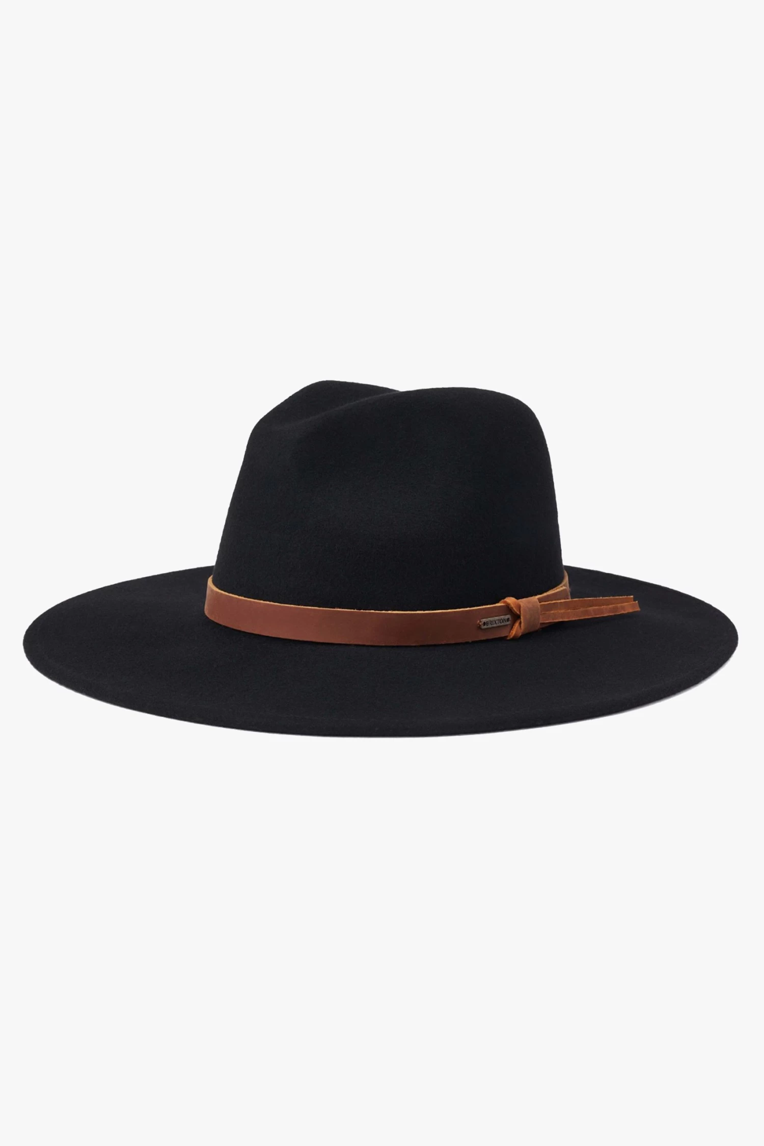 Brixton Field Proper Black Felt Hat 3 Brixton Field Proper Black Felt Hat