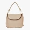 Frankie Fold Over Parchment Shoulder Bag 1 Frankie Fold Over Parchment Shoulder Bag -Fashion Clothing Store FrankieFoldOverParchment1