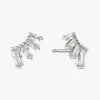 Ania Haie Glow Getter Crystal Silver Bar Stud Earrings 1 Ania Haie Glow Getter Crystal Silver Bar Stud Earrings -Fashion Clothing Store GLOWSILVER