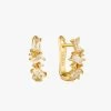 Ania Haie Glow Getter Crystal Cluster Gold Huggie Earrings 1 Ania Haie Glow Getter Crystal Cluster Gold Huggie Earrings -Fashion Clothing Store GOLDCLUSTER