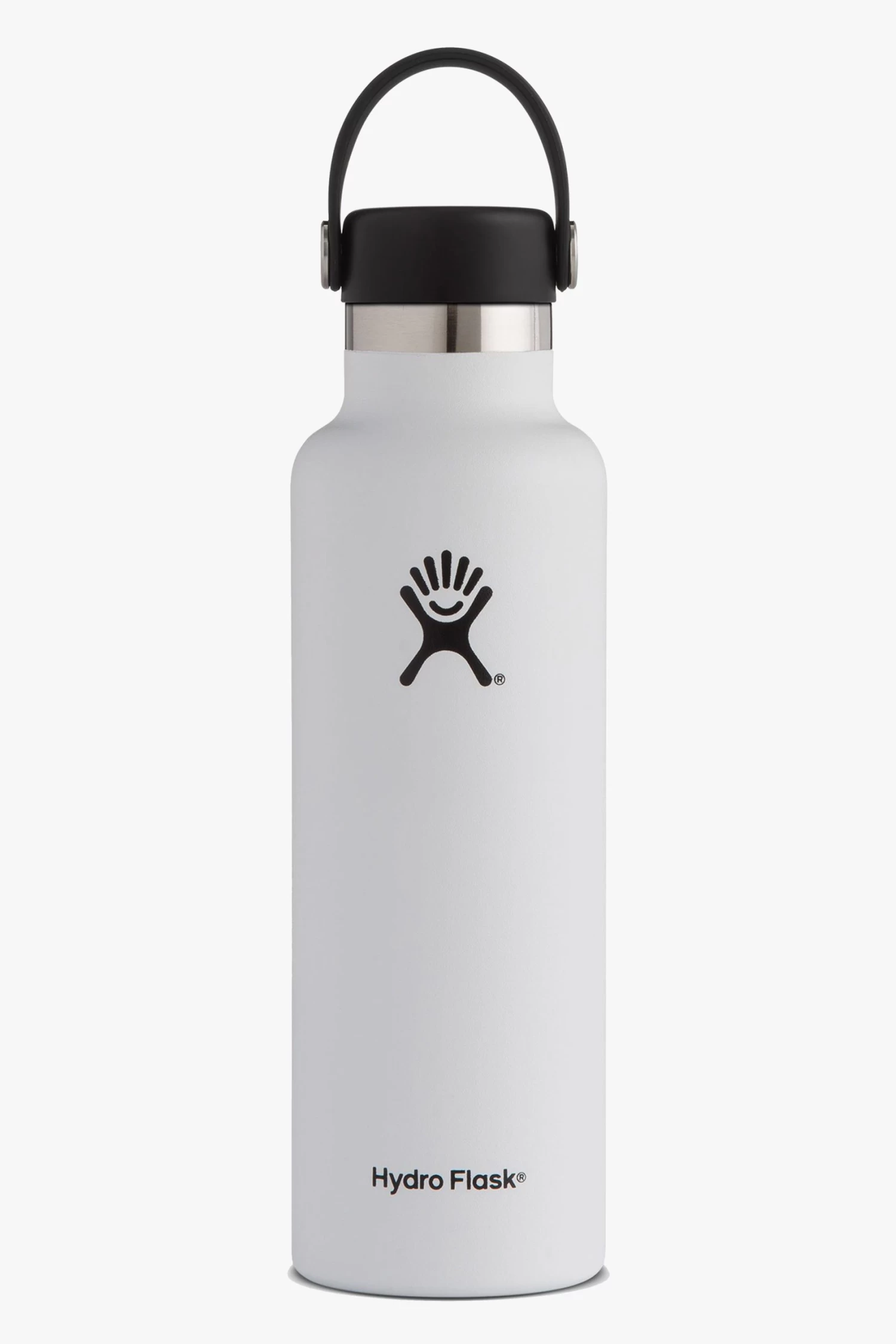 Hydro Flask 621ml White Standard Mouth Drink Bottle 3 Hydro Flask 621ml White Standard Mouth Drink Bottle