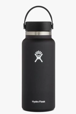 Hydro Flask 946ml Black Wide Mouth Drink Bottle