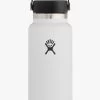Hydro Flask 946ml White Wide Mouth Drink Bottle 2 Hydro Flask 946ml White Wide Mouth Drink Bottle -Fashion Clothing Store HydroFlask946mlWhiteWideMouthDrinkBottle