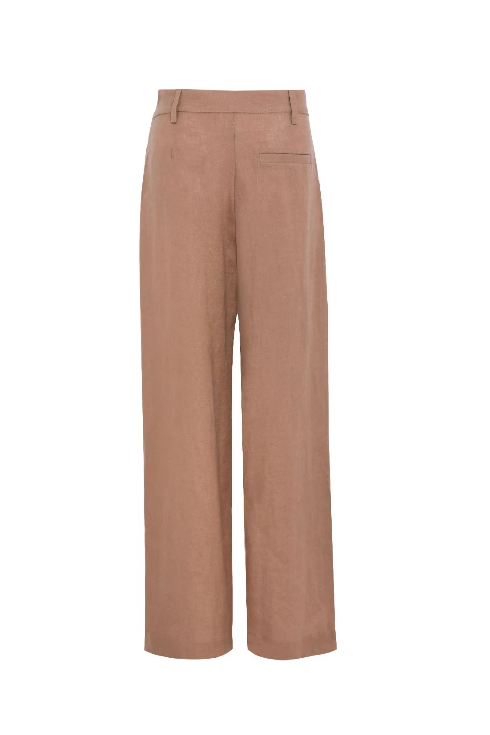 Island Mocha Linen Pleat Front Wide Leg Pant 8 Island Mocha Linen Pleat Front Wide Leg Pant - Image 7