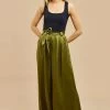 Ronnie Olive Satin Pant -Fashion Clothing Store Jilly Cami Top 67 853x1193 1