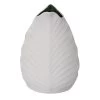 Leaf Matt White Green Interior Vase 120x88x168cm 1 Leaf Matt White Green Interior Vase 120x88x168cm -Fashion Clothing Store LEAFVASEINMATTWHITEWITHGREENINTERIOR