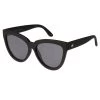 Le Specs Liar Liar Oversized Cat Eye Black Rubber Smoke Polarised Lens Sunglasses -Fashion Clothing Store LSP1802485 1