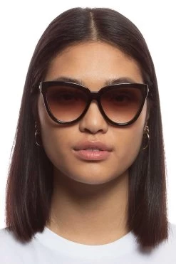 Le Specs Liar Liar Oversized Cat Eye Charcoal Brown Lens Sunglasses 7 Le Specs Liar Liar Oversized Cat Eye Charcoal Brown Lens Sunglasses -Fashion Clothing Store LSP2352116 9LIARLAIR 1600x 1