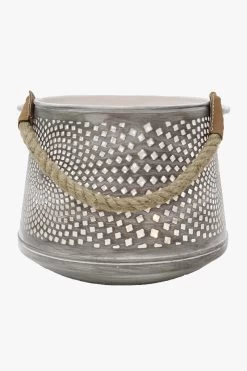 Lantern Dubai Medium Grey White