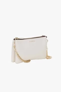 Lily Crossbody Small Alabaster Bag With Chain Strap 10 Lily Crossbody Small Alabaster Bag With Chain Strap -Fashion Clothing Store LilyCrossbodySmallAlabasterBagwithChainStrap