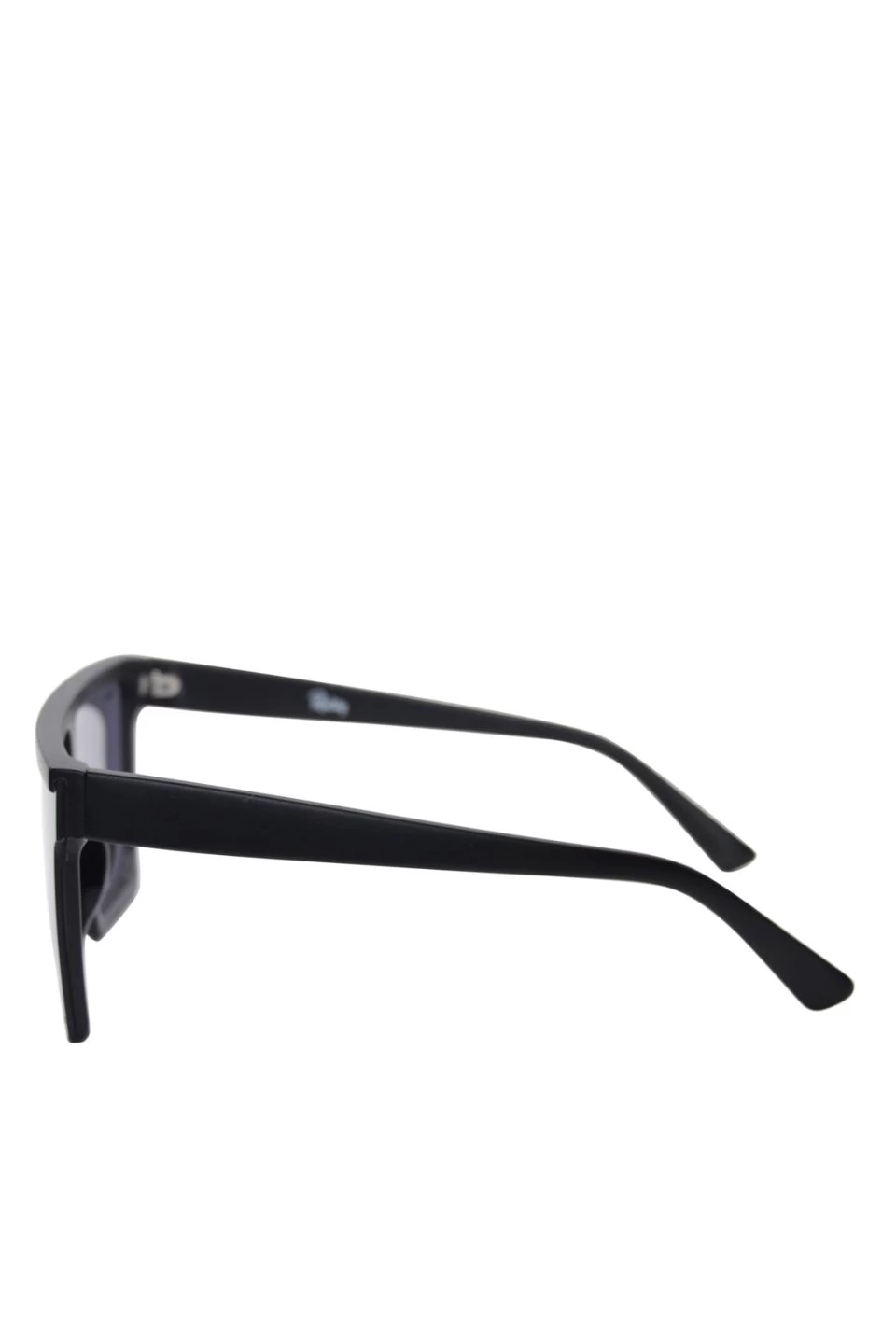Malibu Oversized Flat Top Square Black Sunglasses 7 Malibu Oversized Flat Top Square Black Sunglasses - Image 5