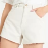 Mirage Salt White Denim Short 2 Mirage Salt White Denim Short -Fashion Clothing Store MirageSaltWhiteDenimShort