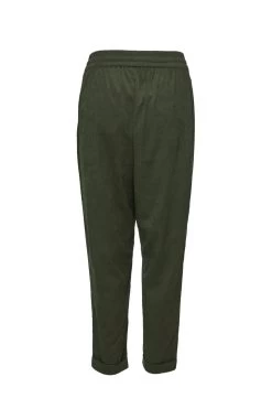 New Love Army Drapey Drawstring Tapered Cuffed Pant 13 New Love Army Drapey Drawstring Tapered Cuffed Pant -Fashion Clothing Store NewLoveDrawstringTaperedCuffedPantArmy 1