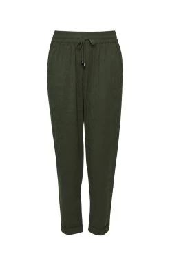 New Love Army Drapey Drawstring Tapered Cuffed Pant 12 New Love Army Drapey Drawstring Tapered Cuffed Pant -Fashion Clothing Store NewLoveDrawstringTaperedCuffedPantArmy