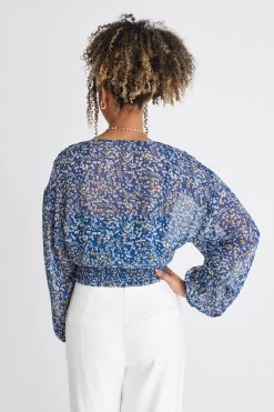 Nightfall Ocean Ditsy Sheer Cropped Ls Top 9 Nightfall Ocean Ditsy Sheer Cropped Ls Top -Fashion Clothing Store Nightfalltopoceanditsy ObsessionPantWhite11