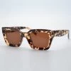 Onassis Square Turtle With Brown Lens Sunglasses -Fashion Clothing Store ONASSIS TURTLE