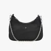 Paloma Black Nylon Silver Hardware Crossbody Bag 2 Paloma Black Nylon Silver Hardware Crossbody Bag -Fashion Clothing Store PalomaBlackNylonSilverHardwareCrossbodyBag