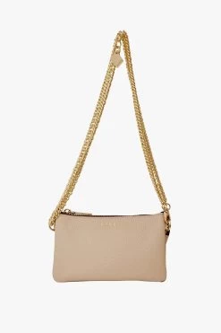 Lily Crossbody Parchment Bag With Chain 9 Lily Crossbody Parchment Bag With Chain -Fashion Clothing Store ProductsLilyCrossbodyParchmentBagwithChain2