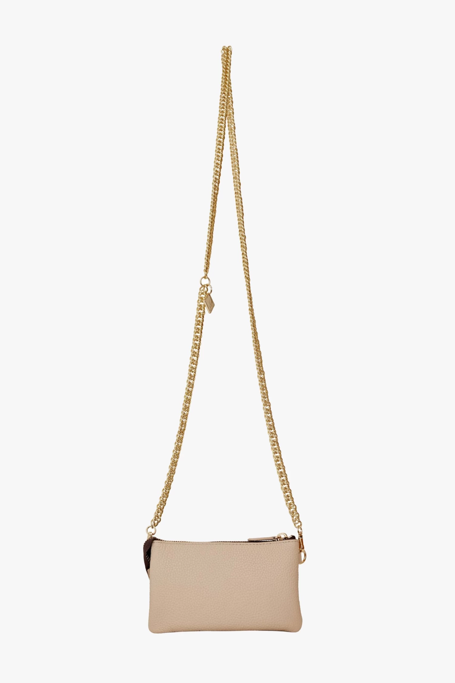 Lily Crossbody Parchment Bag With Chain 6 Lily Crossbody Parchment Bag With Chain - Image 4