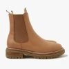 Oak Tan Chunky Leather Boot -Fashion Clothing Store ProductsOakTanChunkyLeatherBoot