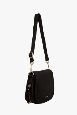 Sadie Black Bubble Saddle Shoulder Bag 12 Sadie Black Bubble Saddle Shoulder Bag -Fashion Clothing Store ProductsSadieBlackBubbleSaddleShoulderBag3