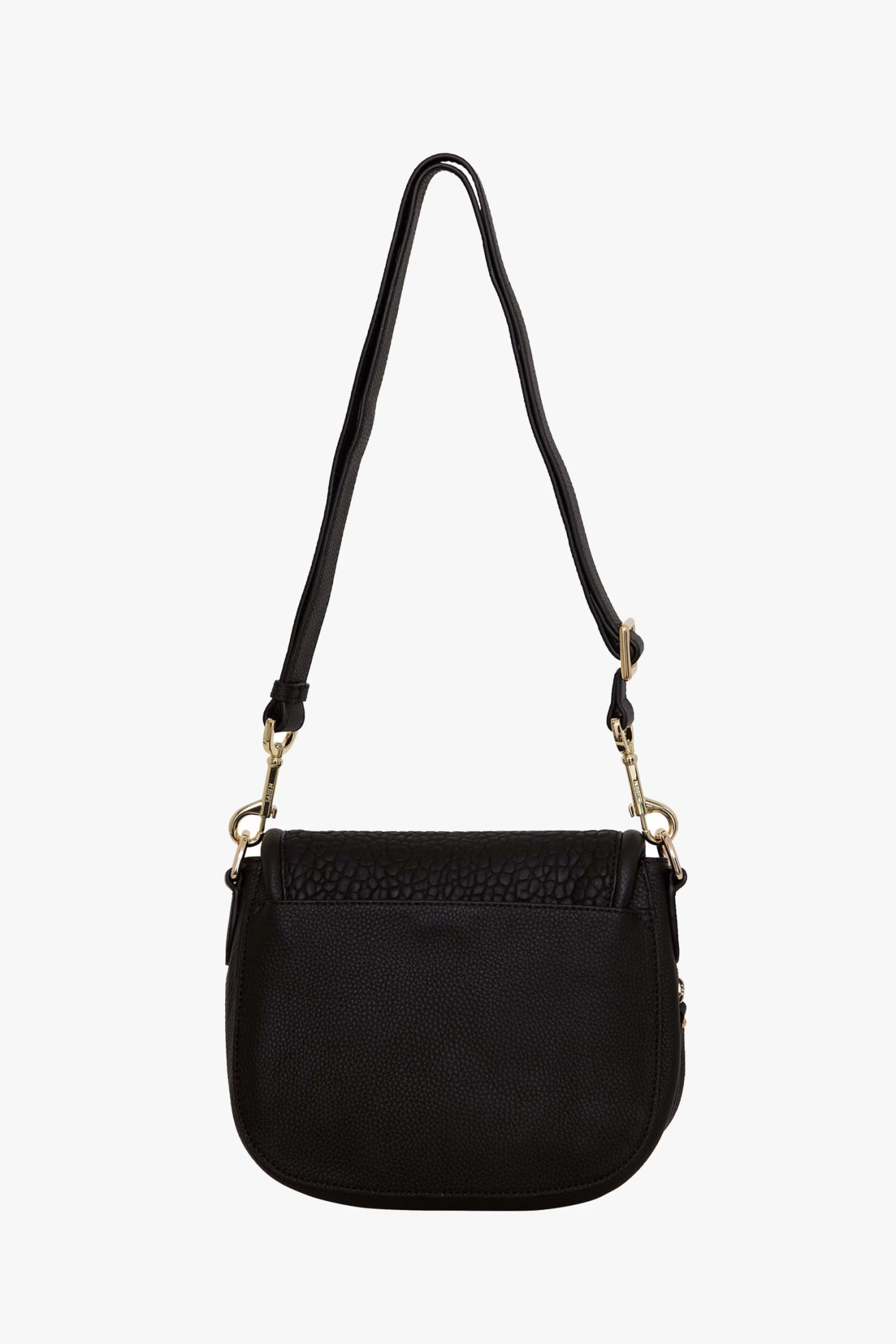 Sadie Black Bubble Saddle Shoulder Bag 8 Sadie Black Bubble Saddle Shoulder Bag - Image 6