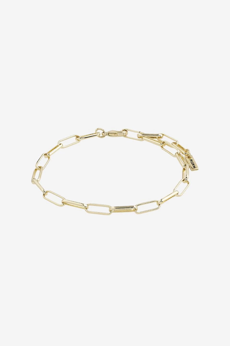 Pilgrim Ronja Rectangular Chain Link Gold Bracelet 3 Pilgrim Ronja Rectangular Chain Link Gold Bracelet