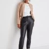 Rory Black Pleather Slim Leg Pant 1 Rory Black Pleather Slim Leg Pant -Fashion Clothing Store RoryPantBlack CooperBlazeCaramel ShoutTeeIvory11