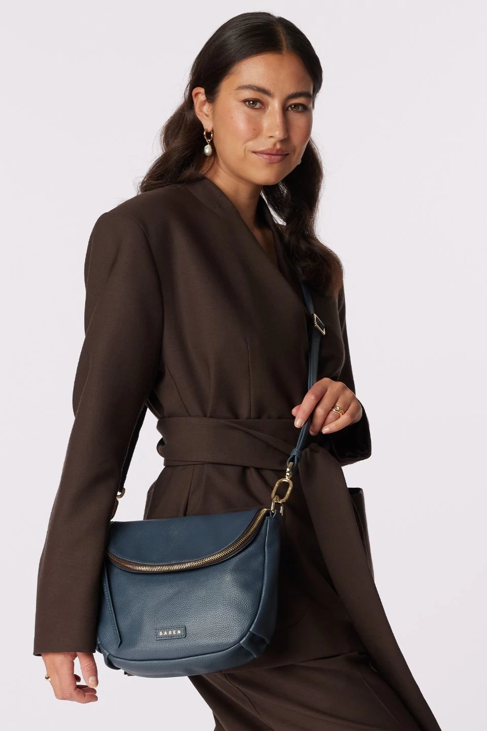 Fifi Crossbody Prussian Leather Bag 5 Fifi Crossbody Prussian Leather Bag - Image 3