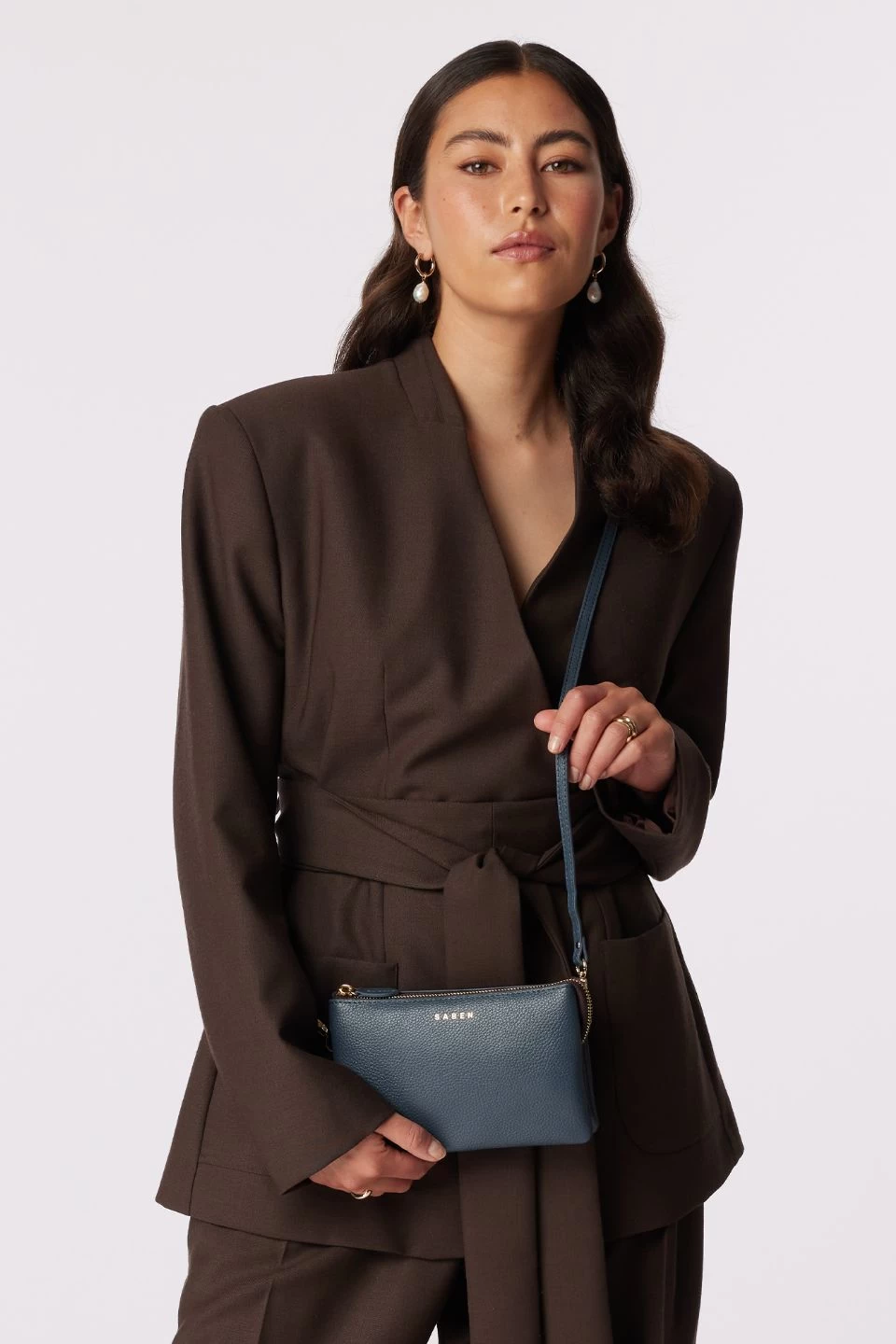 Tilly Crossbody Prussian Leather Bag 4 Tilly Crossbody Prussian Leather Bag - Image 2