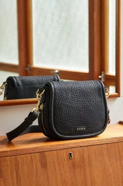Sadie Black Bubble Saddle Shoulder Bag 10 Sadie Black Bubble Saddle Shoulder Bag -Fashion Clothing Store Saben Sadie Black 4 5000x 1