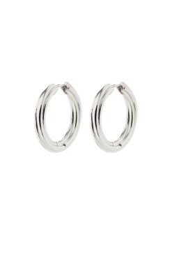 Pilgrim Edea Hoops Recycled Silver Plated Earrings 7 Pilgrim Edea Hoops Recycled Silver Plated Earrings -Fashion Clothing Store Shopifyghosting960pxx1440px 2