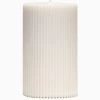 Silo White Candle Unscented H9cm X W7cm -Fashion Clothing Store SiloWhiteCandleUnscentedH9cmXW7cm