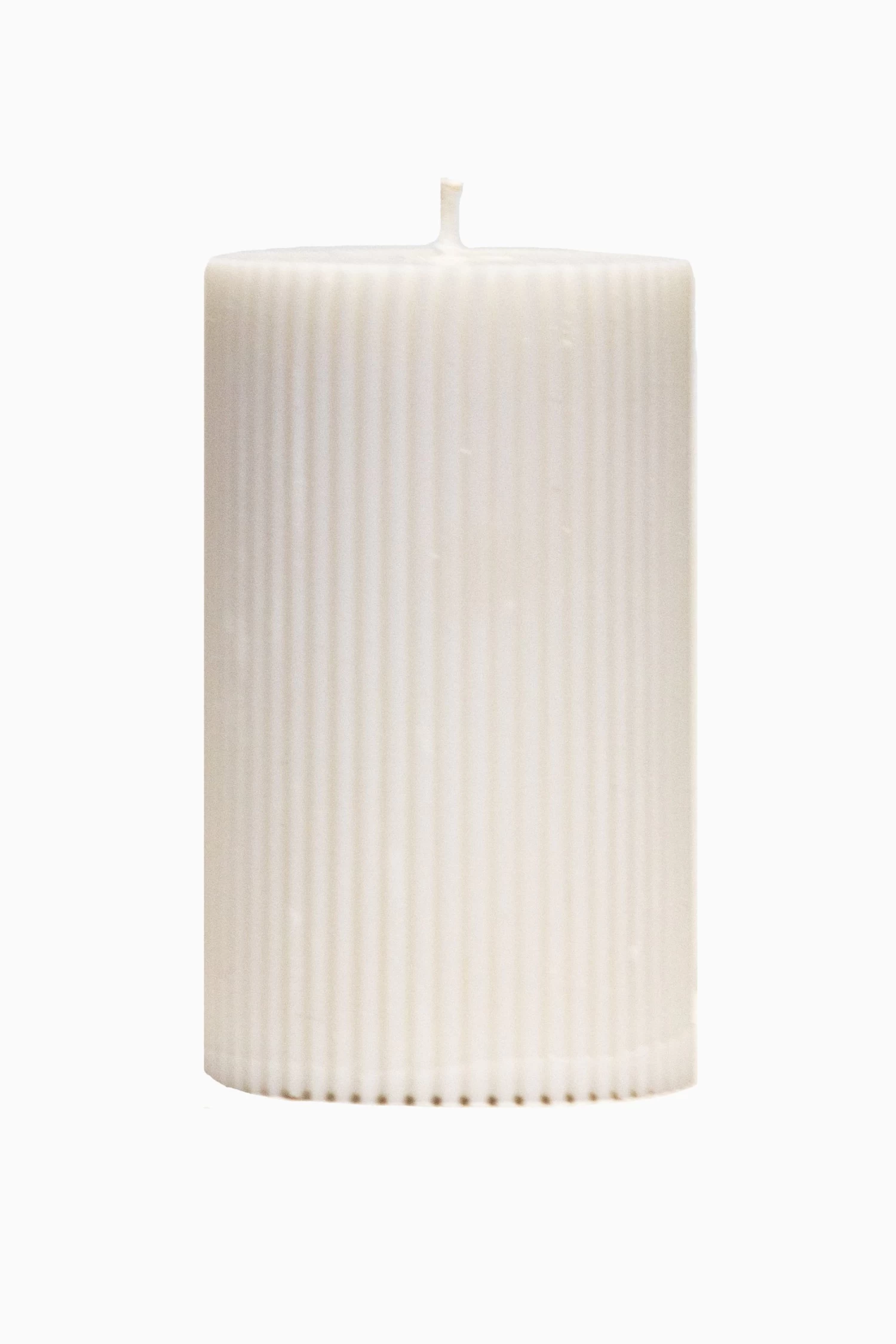 Silo White Candle Unscented H9cm X W7cm 3 Silo White Candle Unscented H9cm X W7cm